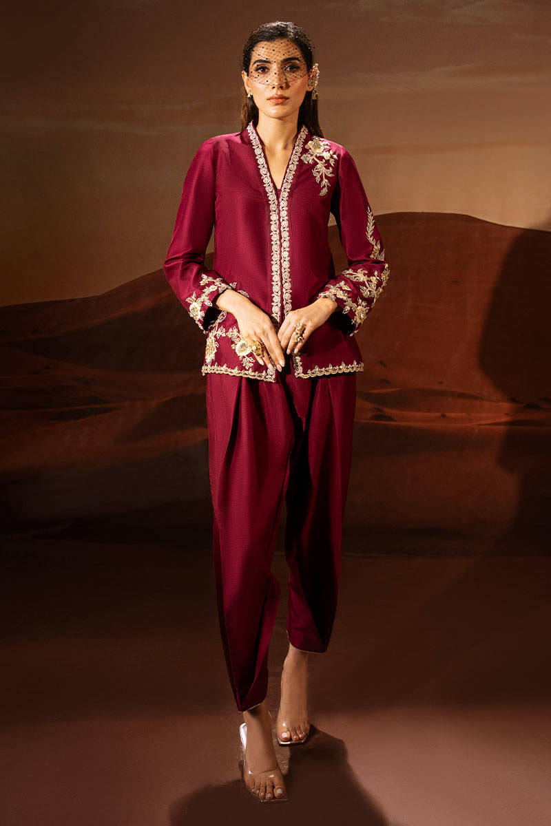 Luxury Pret'25 - Boysenberry Jacket Purple (RTS) photo 1