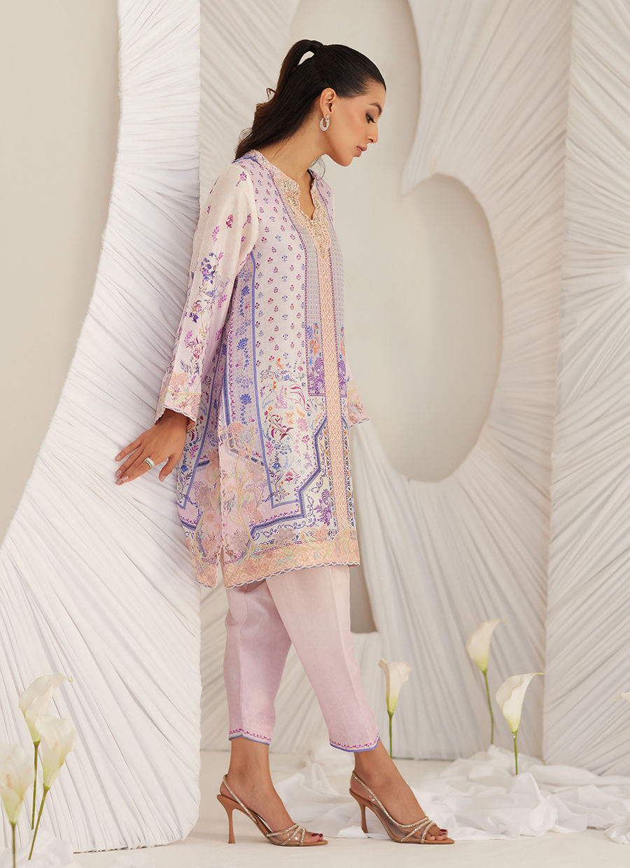 Lea Eid'25-Lara Lilac Shirt
