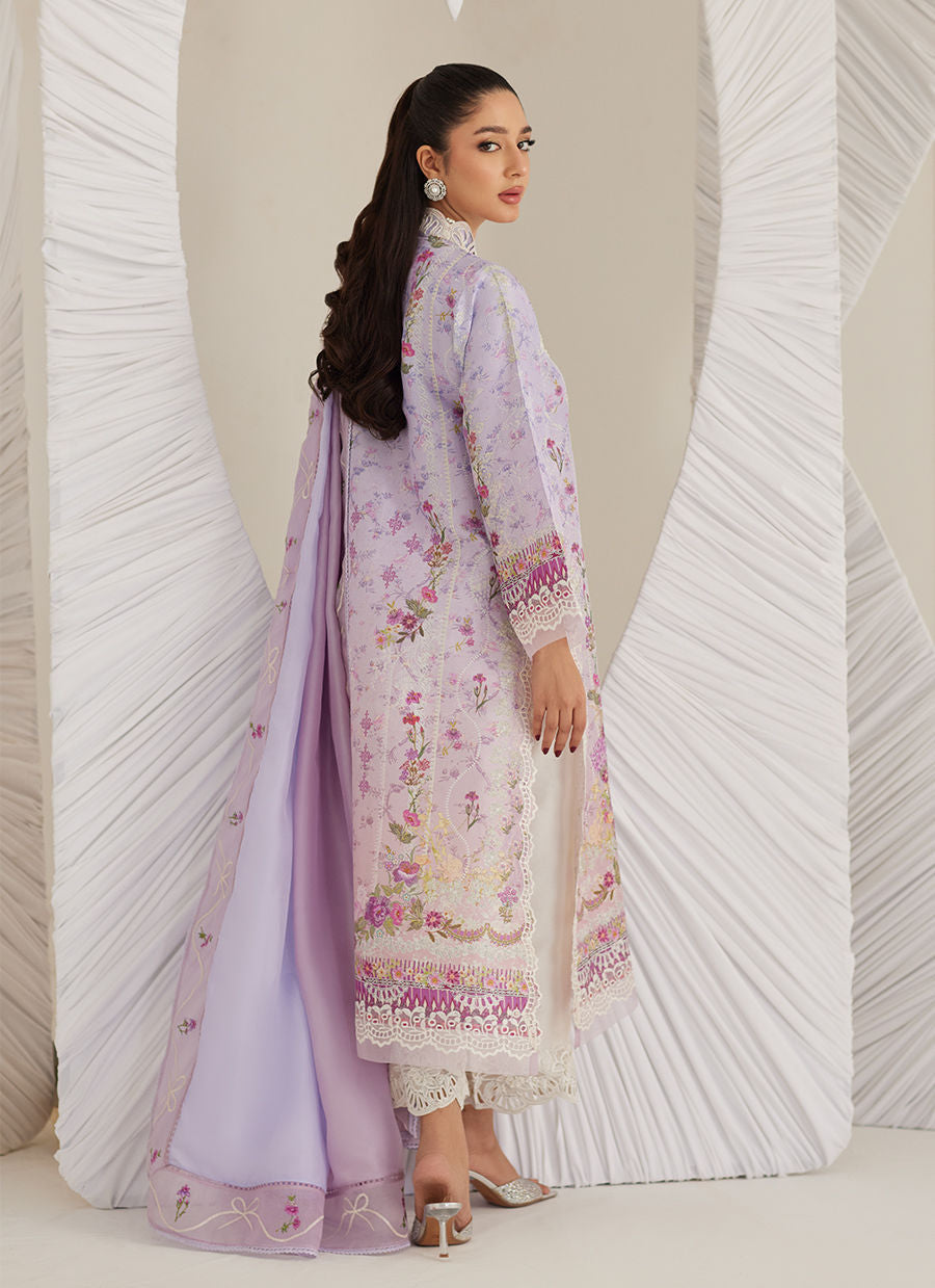 Lea Eid'25- Polina Ombre Shirt and Dupatta
