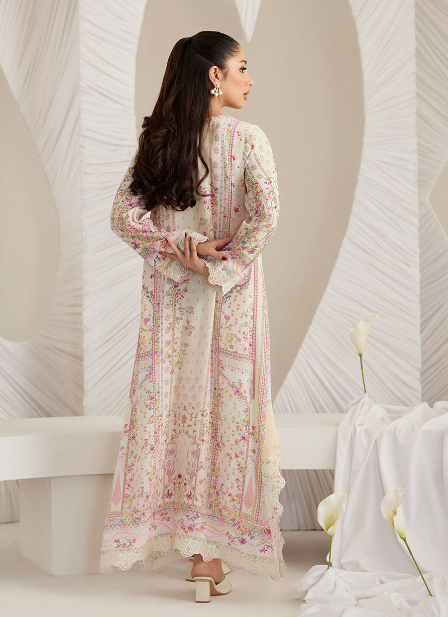 Lea Eid'25-Carlina Crepe Kaftan