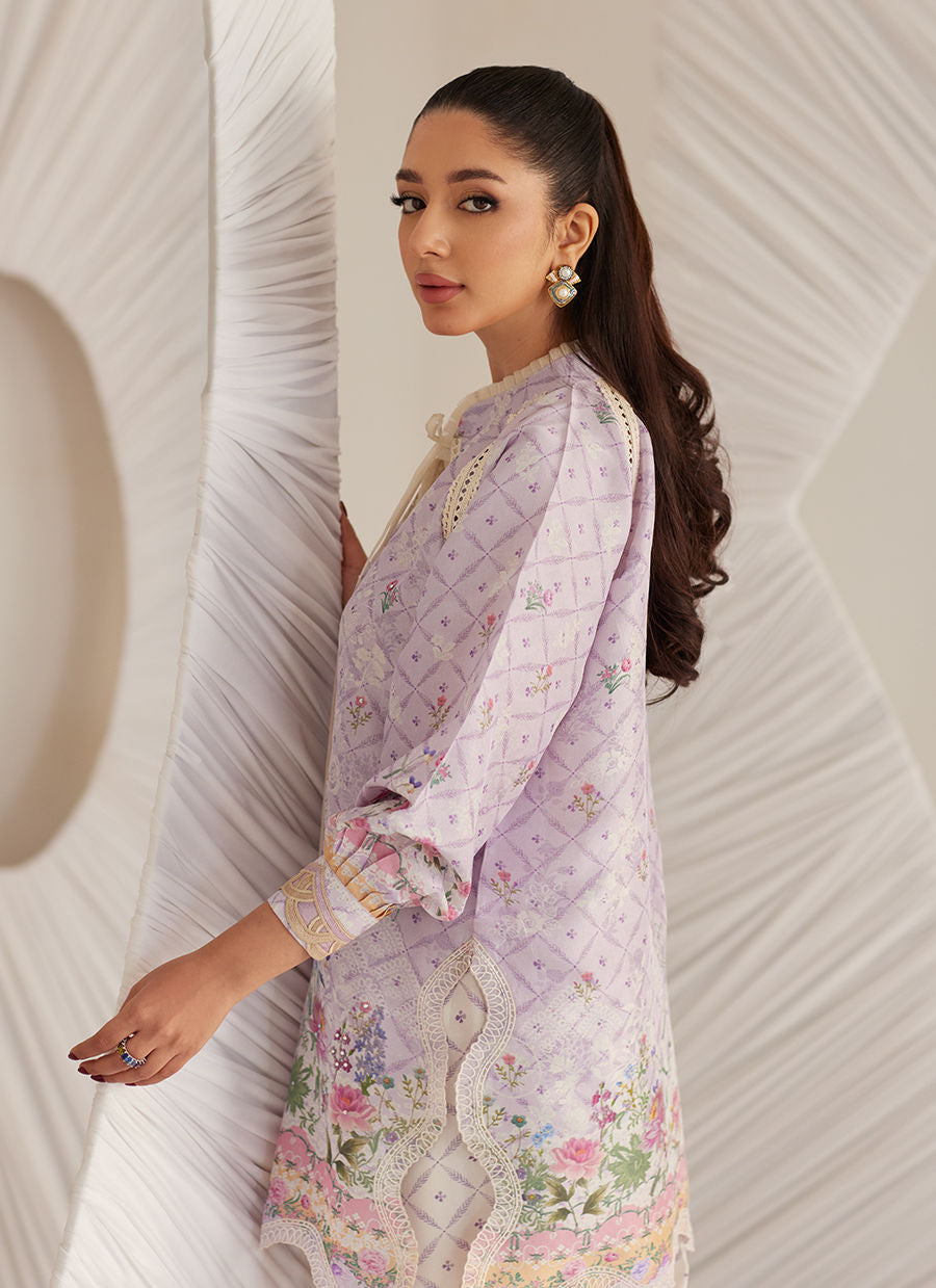 Lea Eid'25- Kira Lavender Shirt