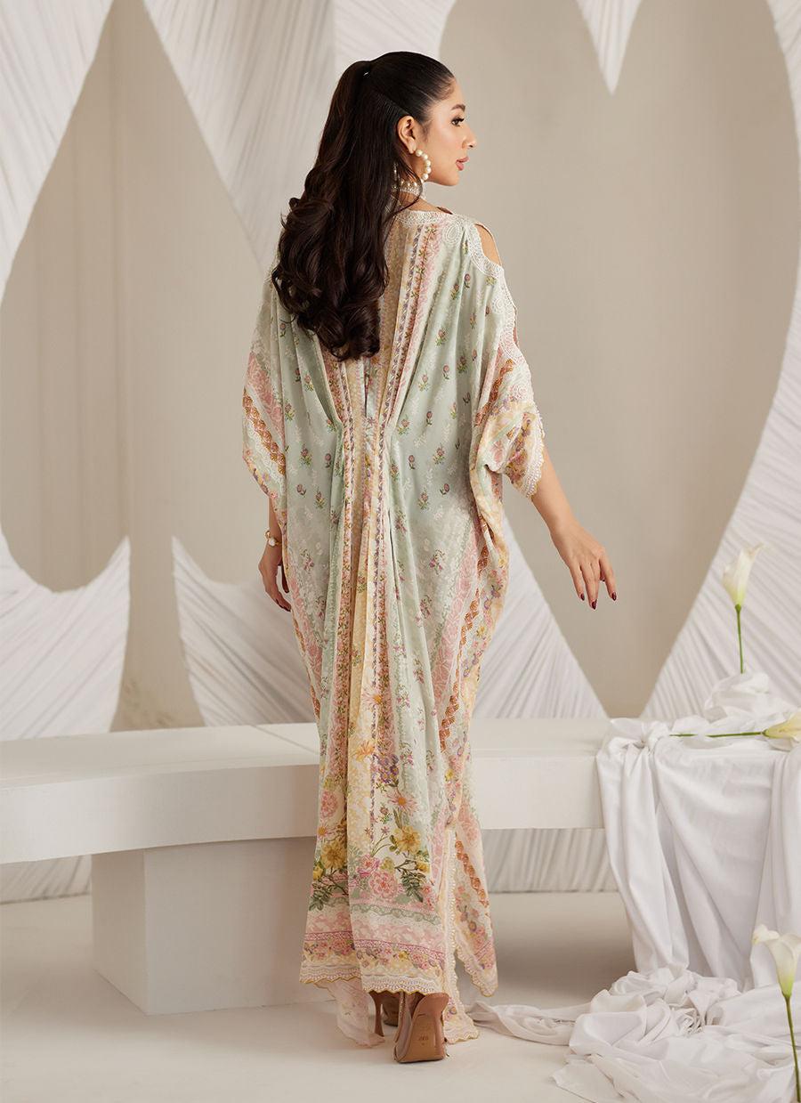 Lea Eid'25- Allegra Mint Kaftan