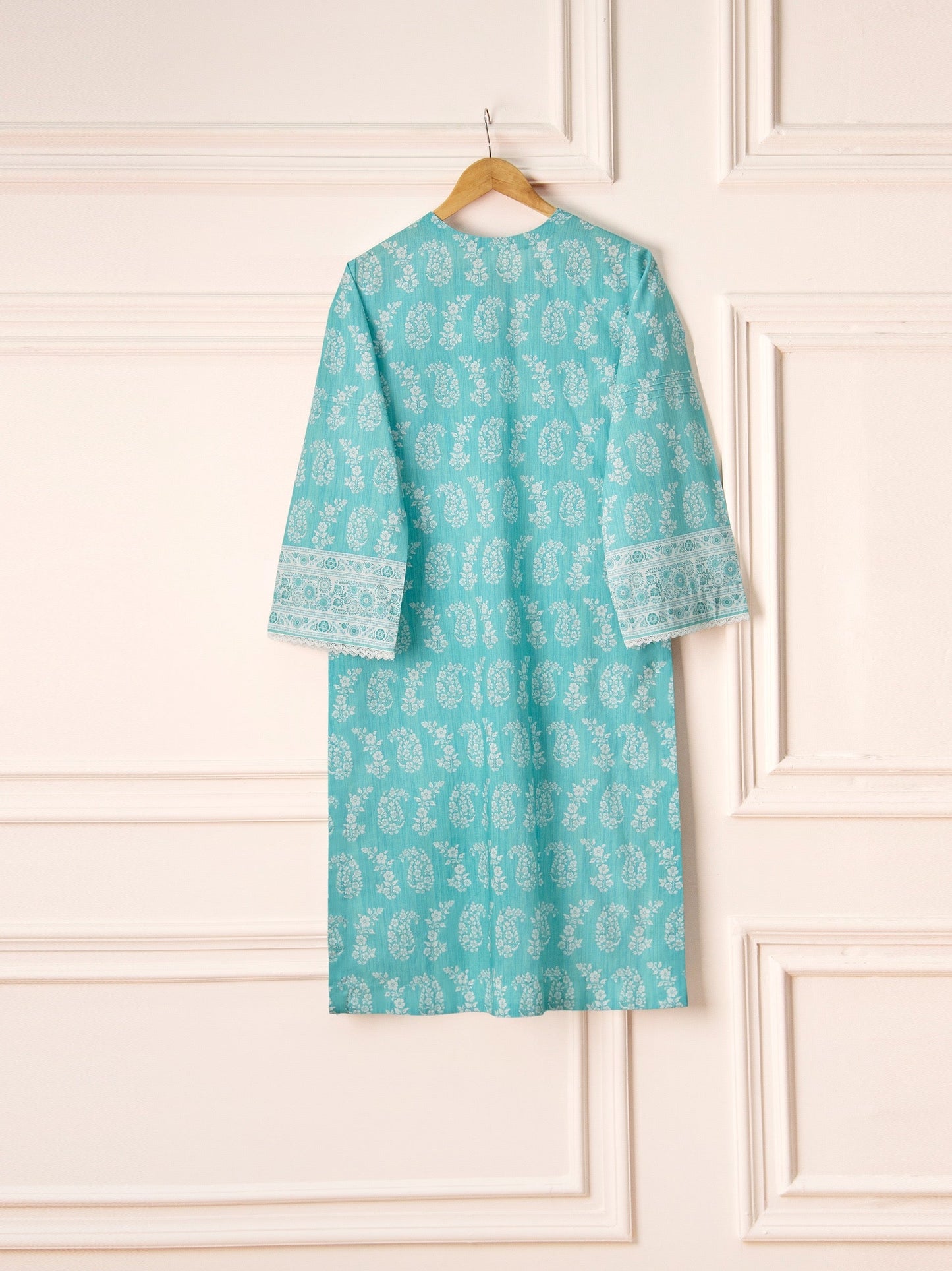 Digital Printed Cambric Shirt S110498