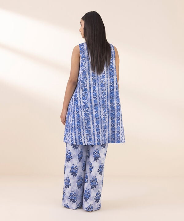 Unstitched Lawn '25 - 2 Piece - Printed Lawn Suit - 00U2TDY25V11