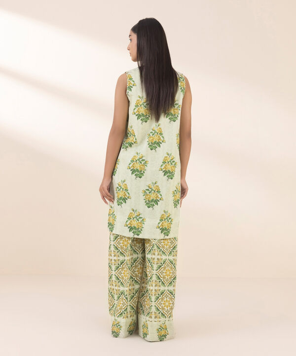 Unstitched Lawn '25 - 2 Piece - Printed Lawn Suit - 00U2TDY25V15