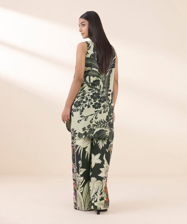 Unstitched Lawn '25 - 2 Piece - Printed Lawn Suit - 00U2TDY25V17