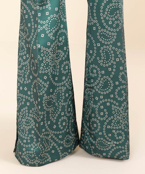Silk'25- Printed Satin Suit 00U3PSL25V01