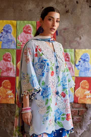 BLUE POPPY (ZF26-02) -3Pc - Unstitched