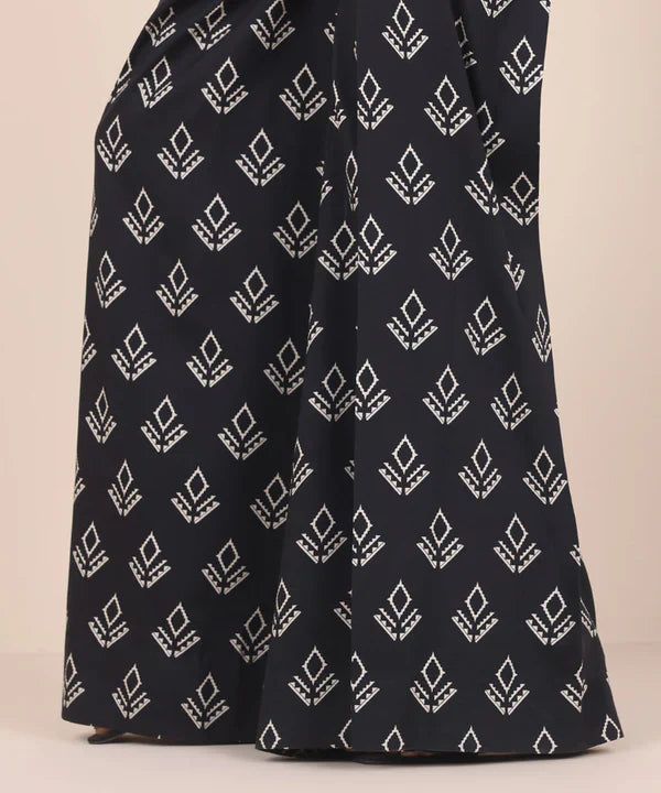 Daily '25-Printed Linen Trousers 0U1TDY25V09B