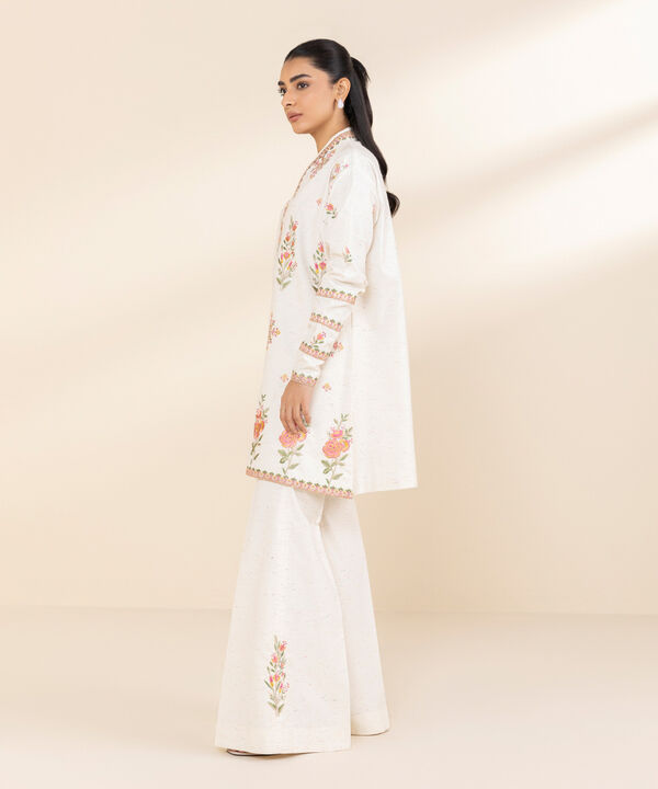 Unstitched Lawn '25 - 2 Piece - Embroidered Multi Neps Suit - 0U2TEST25V14