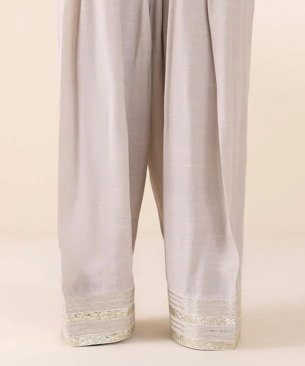 Silk'25- Embroidered Silk Suit 0U3PESL25V08