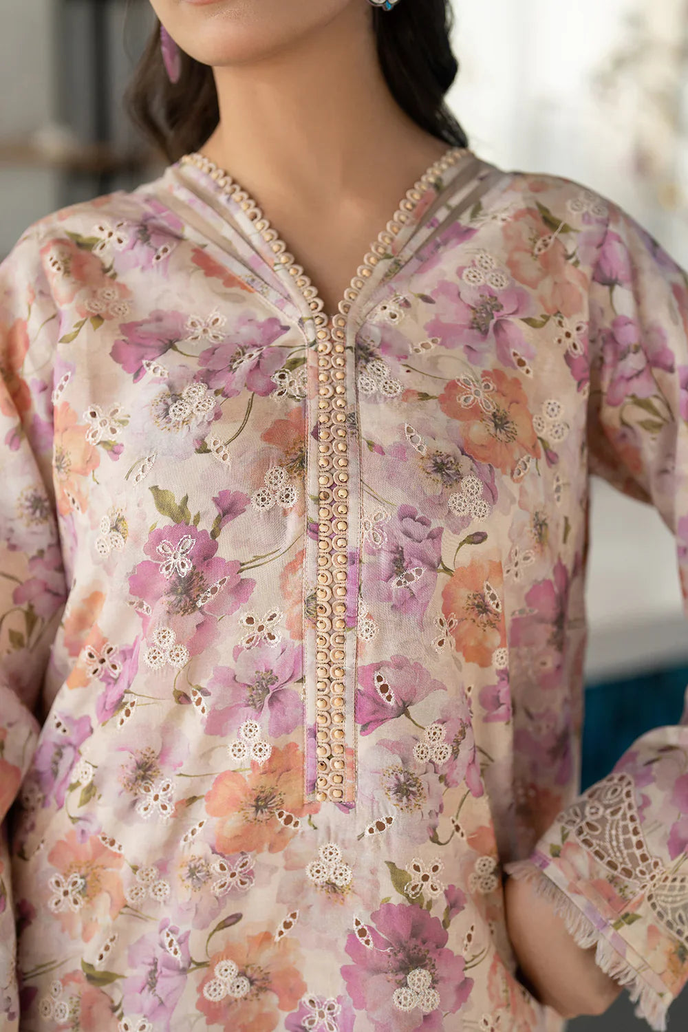 Unstitched'25 - EMBROIDERED PRINTED LAWN UF-4099
