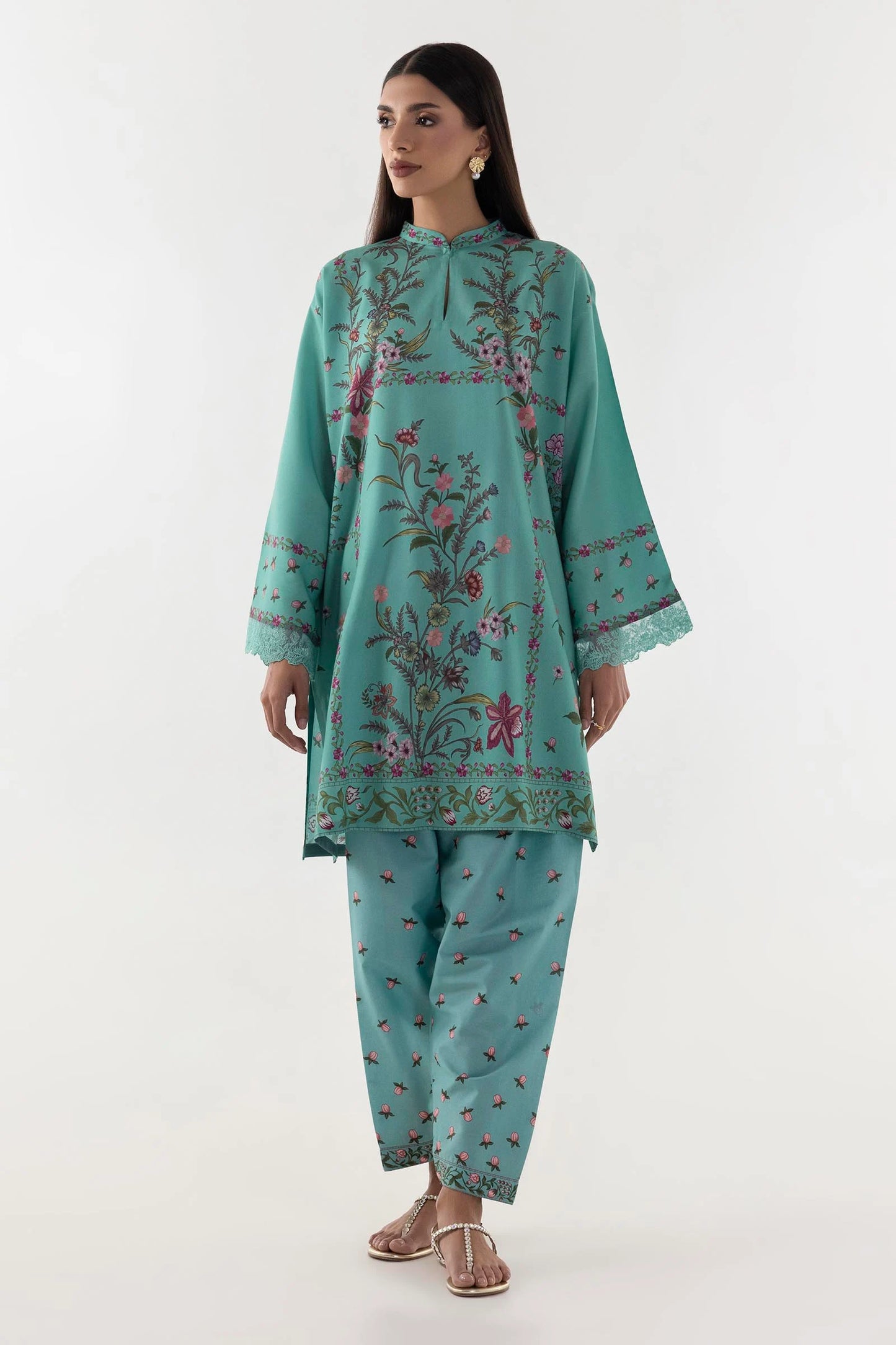 Signature '25 Stitched Multi Printed Shirt + Shalwar - PS25MHY707P2T - RTS