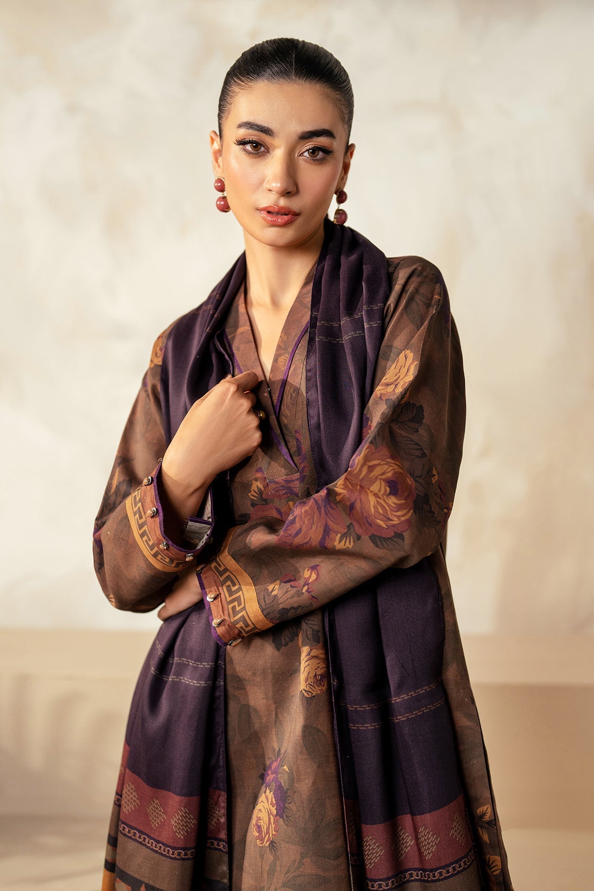 Unstitched '24 - Printed Khaddar Uf-4024