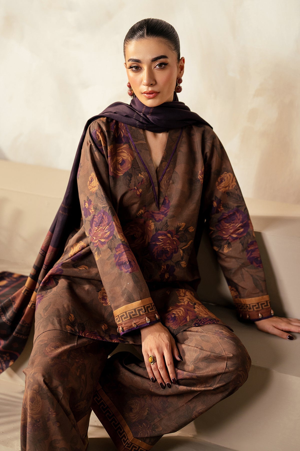 Unstitched '24 - Printed Khaddar Uf-4024