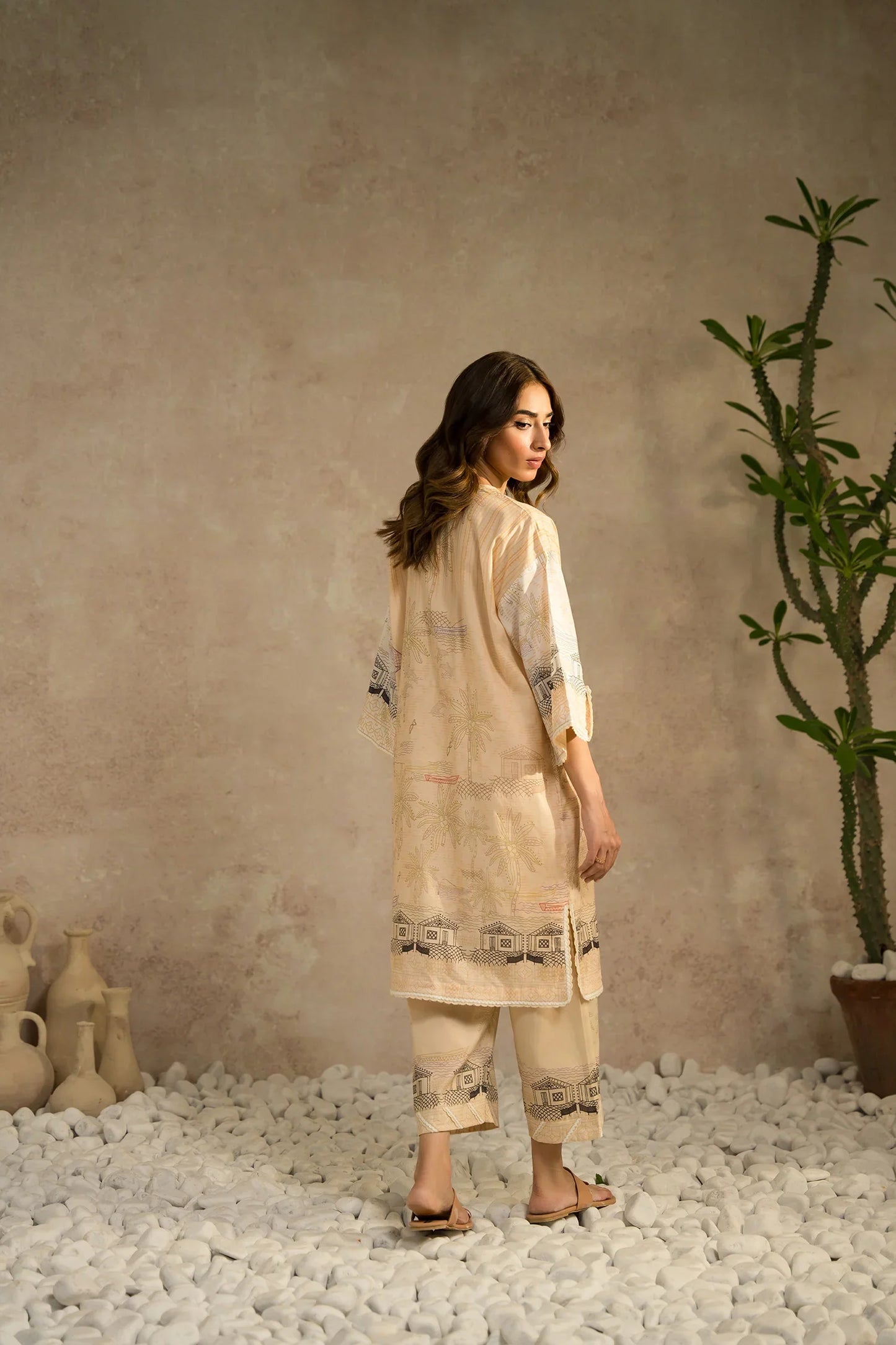 Lawn Pret '25- Adele Matching Set