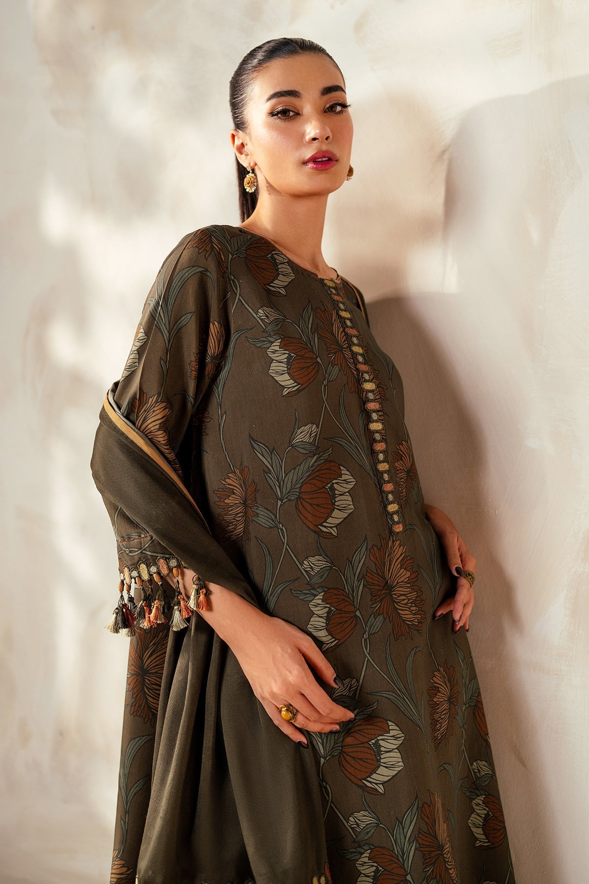 Unstitched '24 - Embroidered Khaddar Uf-4028
