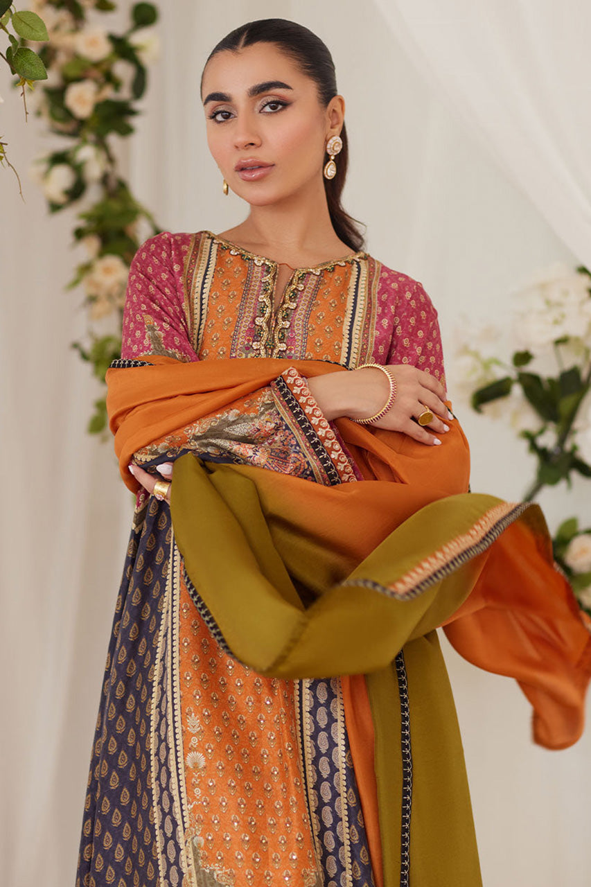Lea Fall'24 - Oceea Printed Shirt And Dupatta