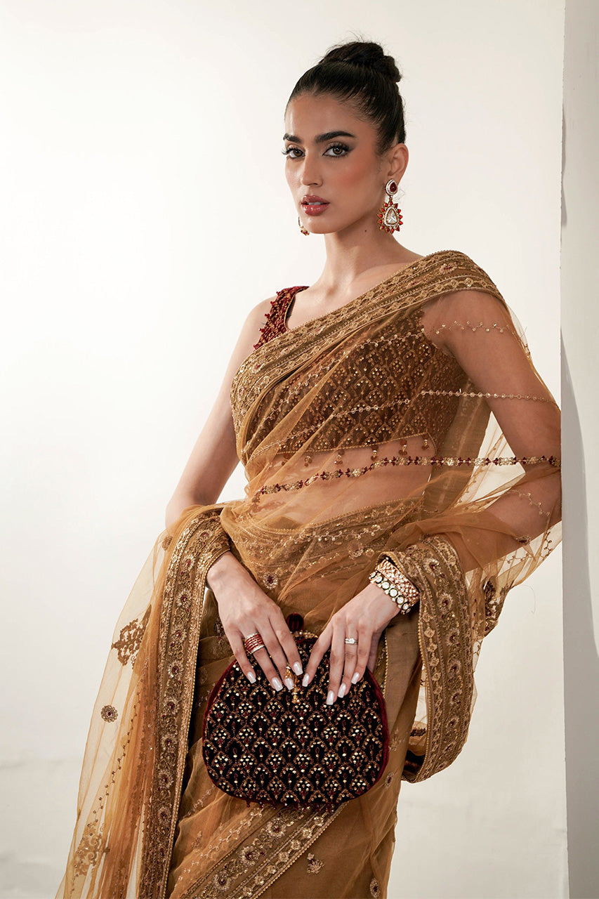 FORMALS'24 -Gold Timeless Saree Wedding Edit 2024/2025 (NPA3-24433)