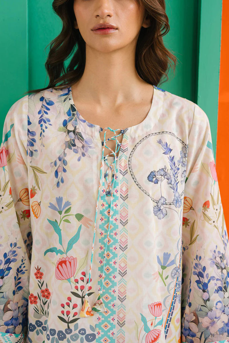 Lawn Pret Vol 2 '25 - So Flowery Matching Set