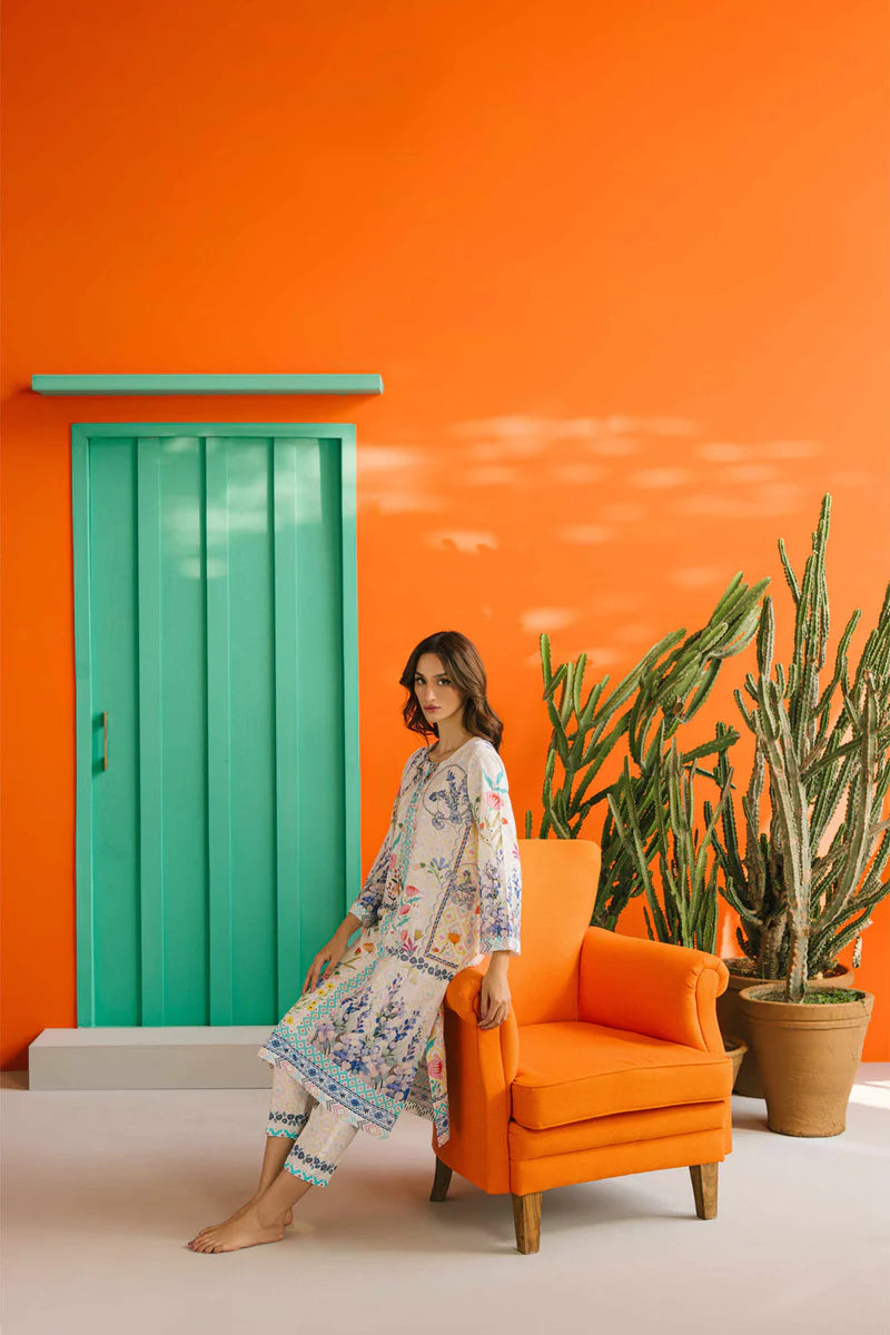 Lawn Pret Vol 2 '25 - So Flowery Matching Set