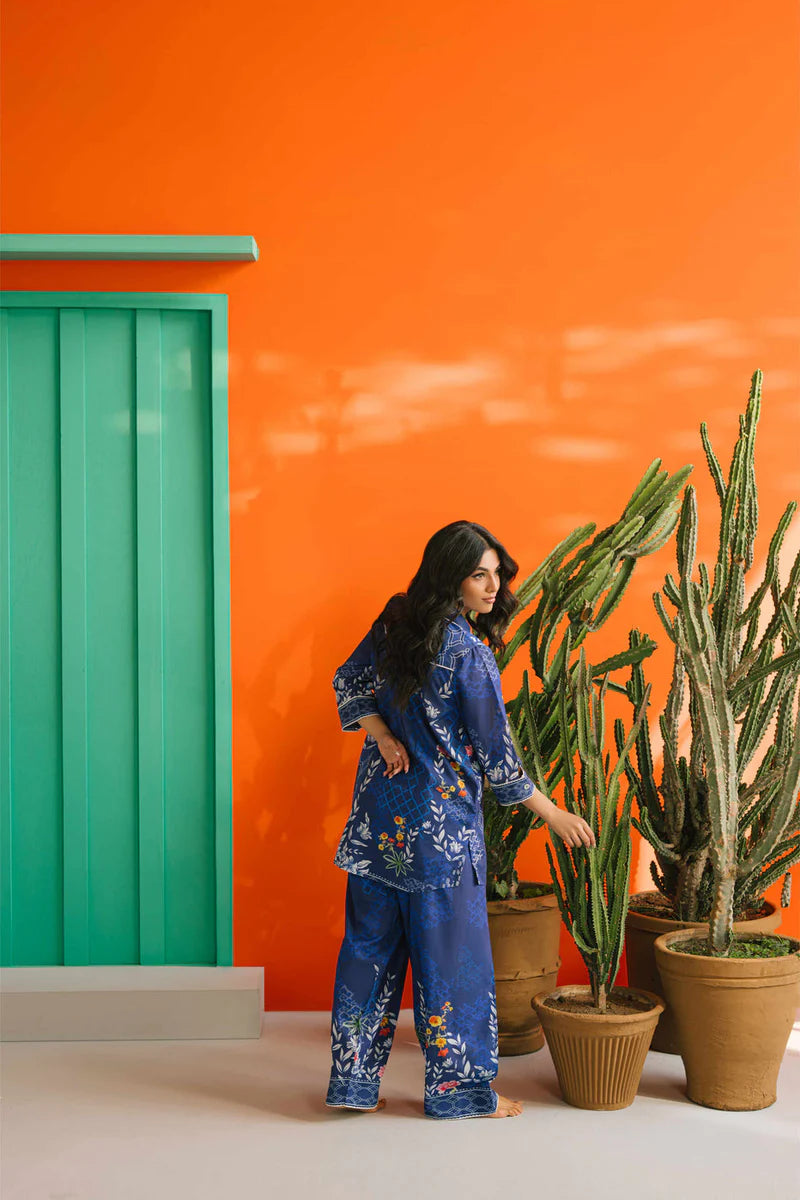 Lawn Pret Vol 2 '25 - Night of Navy Matching Set