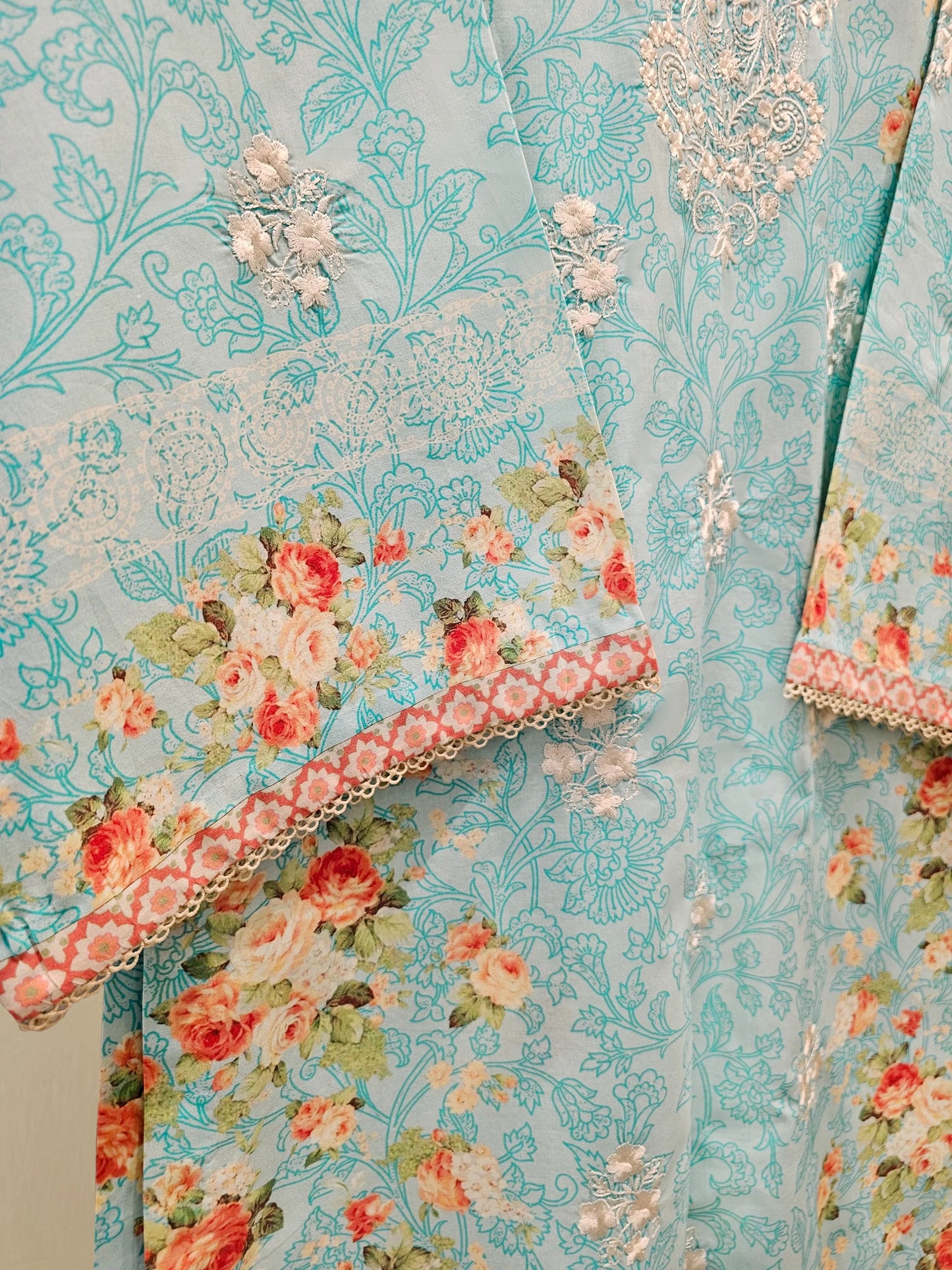 2 Piece - Digital Printed Lawn Suit S111624- RTS