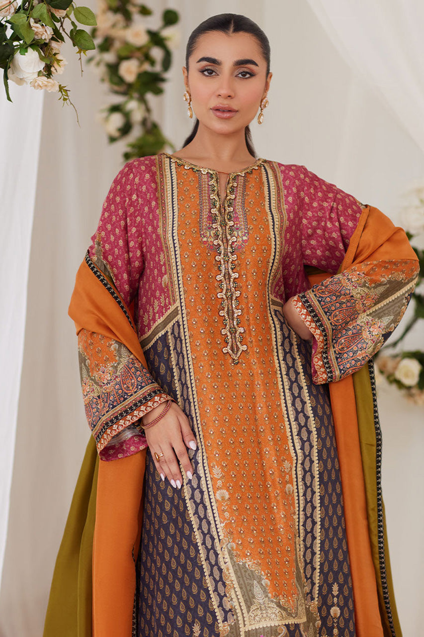 Lea Fall'24 - Oceea Printed Shirt And Dupatta