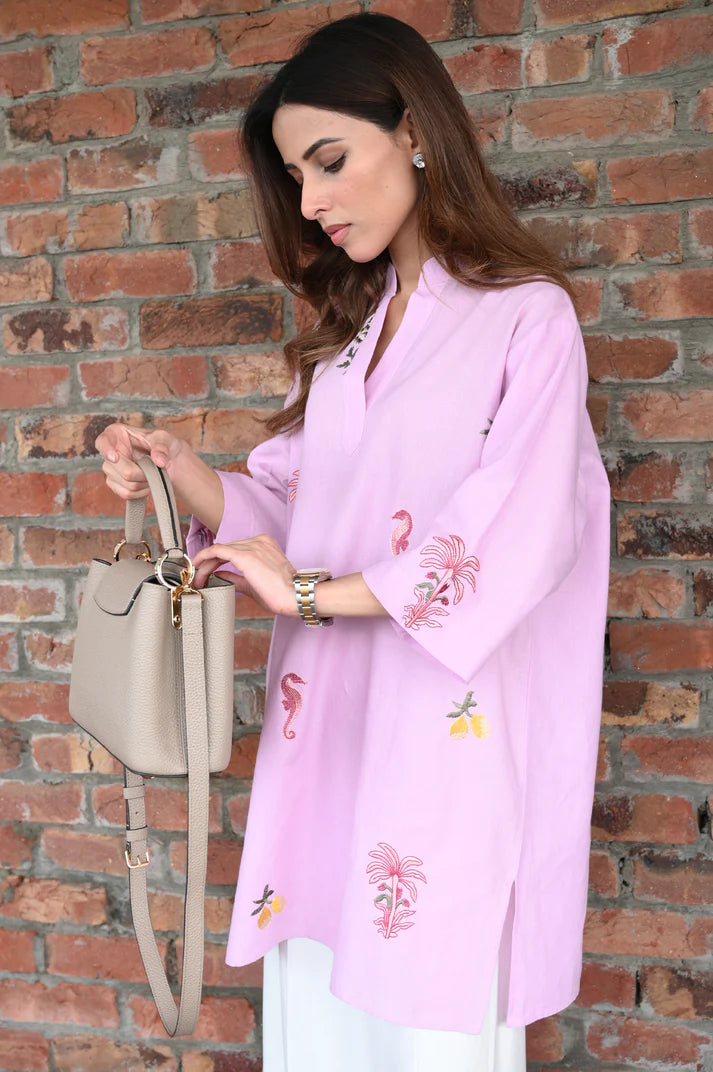 Seahorse Lilac Set