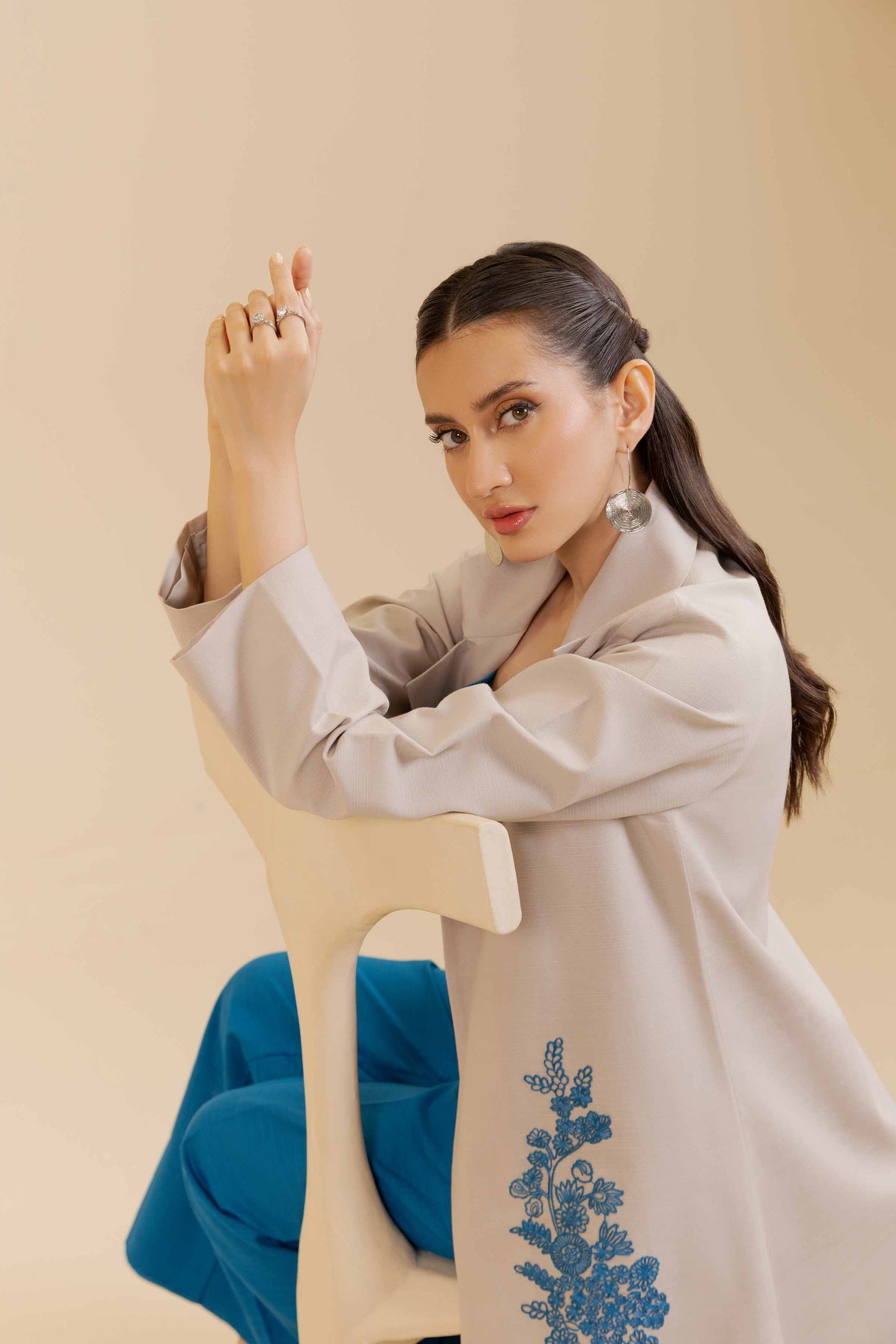 Unstitched Winter'24 - 2 Piece - Dyed Embroidered Suit - 42404549