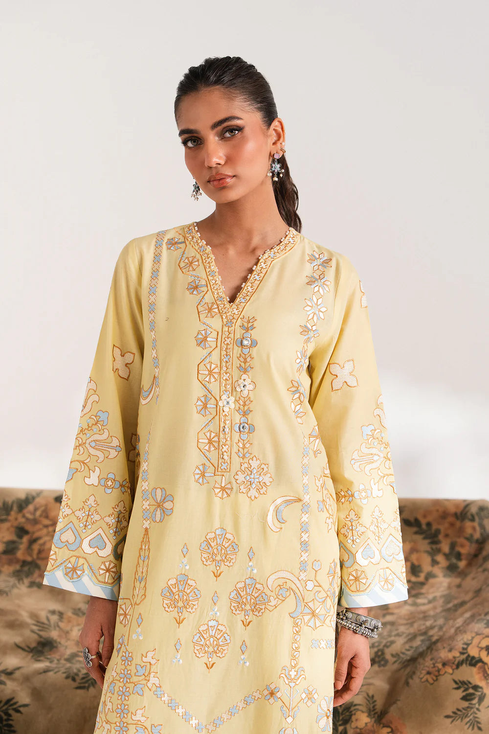 YELLOW BEIGE | E3384/103/110