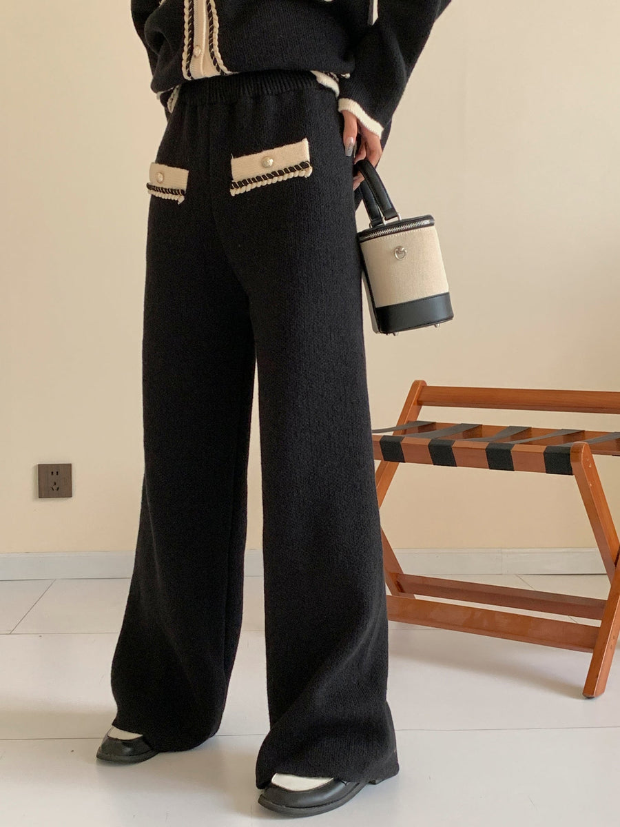 Sydney Contrast Black & White Two Piece Suit (RTS) photo 3