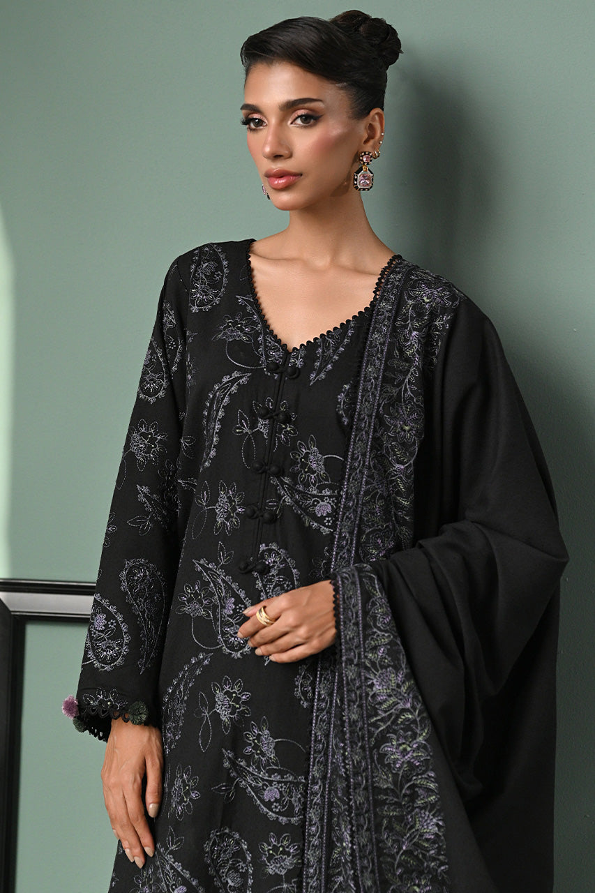 KARANDI'24-BLACK LUXURY EMBROIDERED KARANDI SET (NEL-24623)