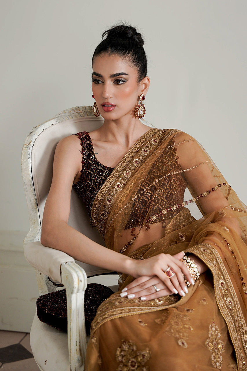FORMALS'24 -Gold Timeless Saree Wedding Edit 2024/2025 (NPA3-24433)