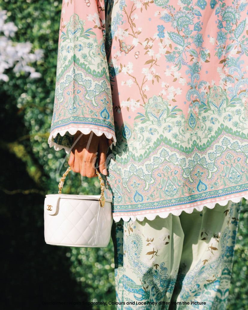 Lawn Pret Vol I '25 - Pink Peppermint