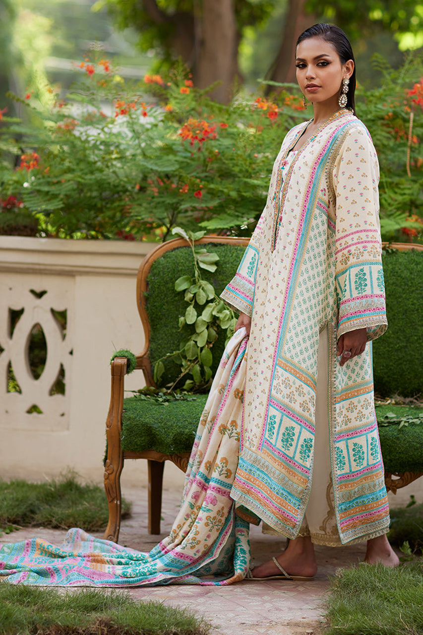 Mayna festive'24 - Nural Ivory Kurta And Dupatta (RTS) photo 5
