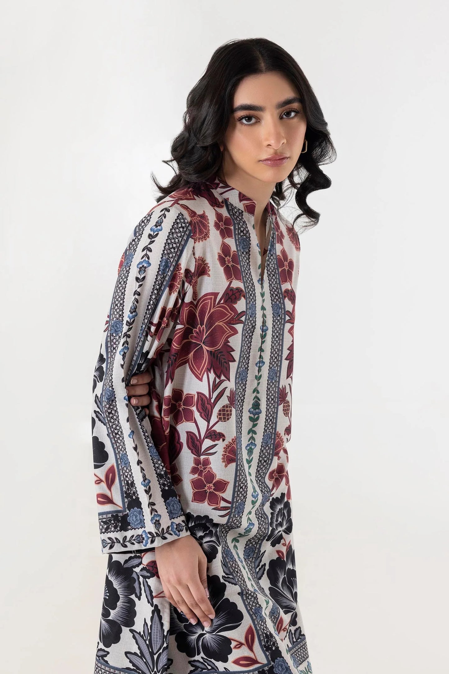 Stitched Cambric Shirt + Culotte (SC25BSP312P2T) - RTS
