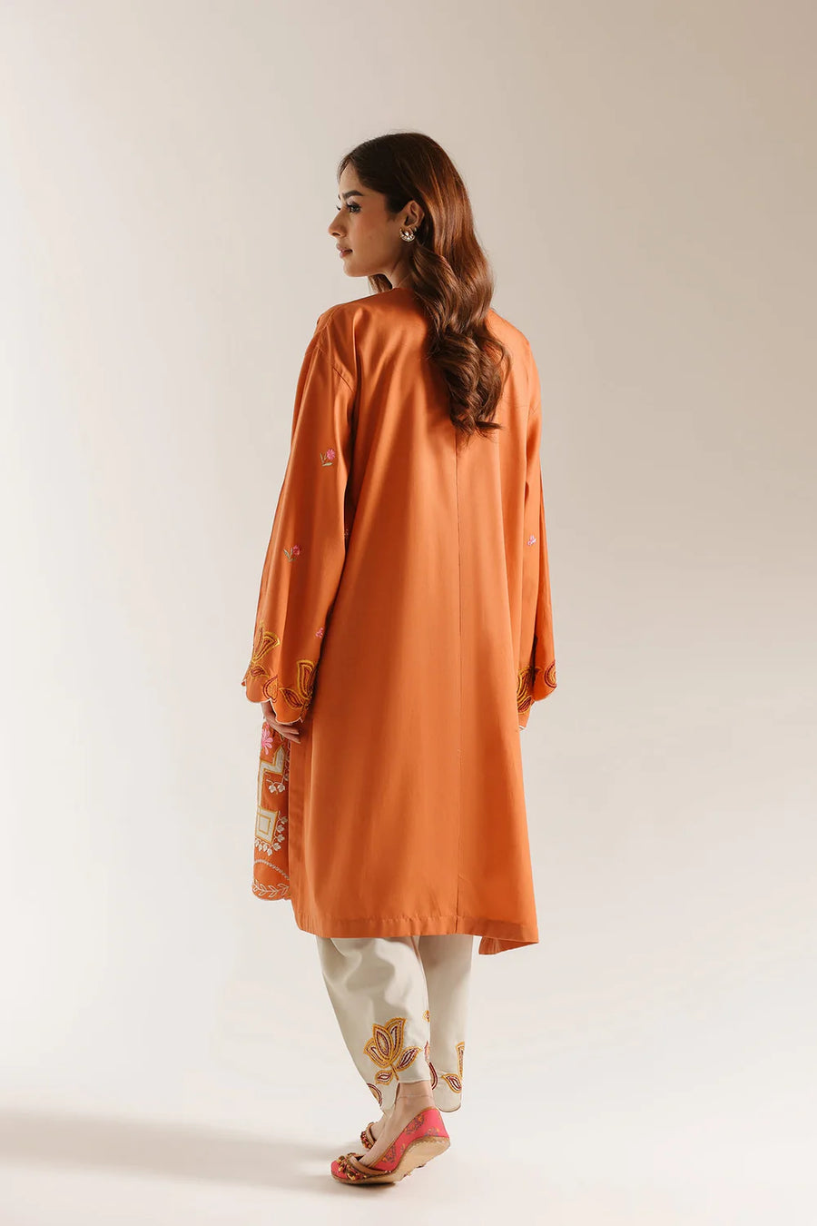 Rust Embroidered suit '26- RTS photo 3