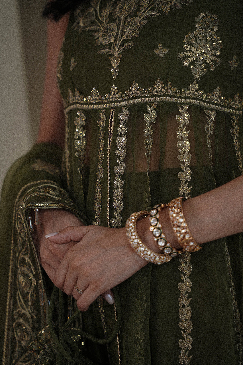 FORMALS'24 -Classic Olive Set WEDDING EDIT 2024/2025 (NPA3-24434 )