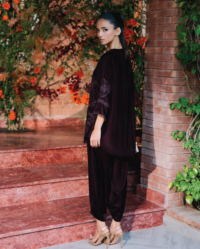Winter Velvets/Pashminas '24 - Mauve