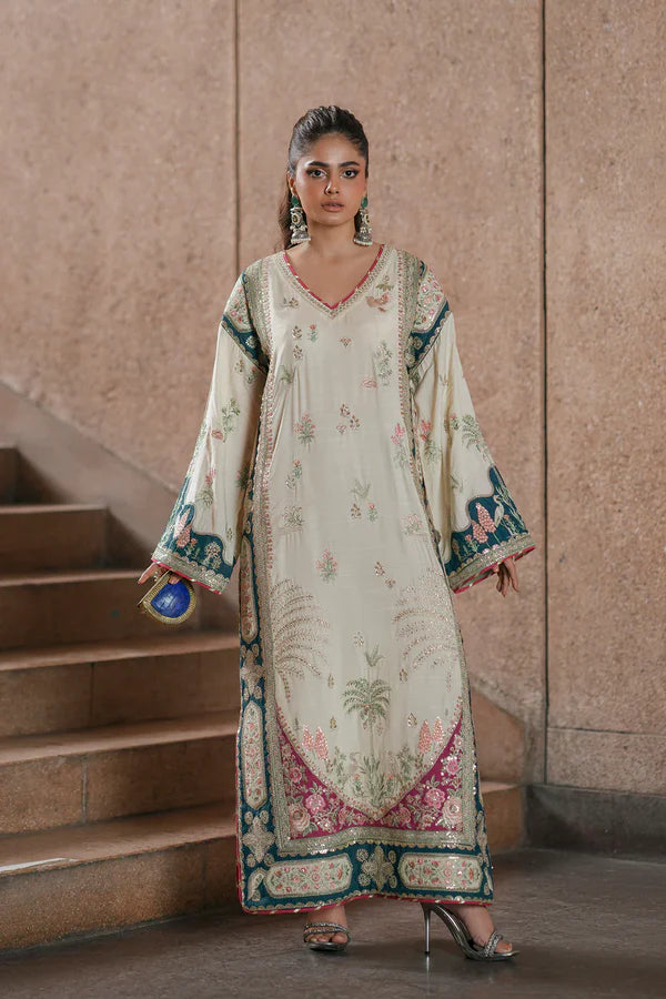Boutique SS Drop I '26 - Embroidered Kaftan | E1046/104/002 photo 1