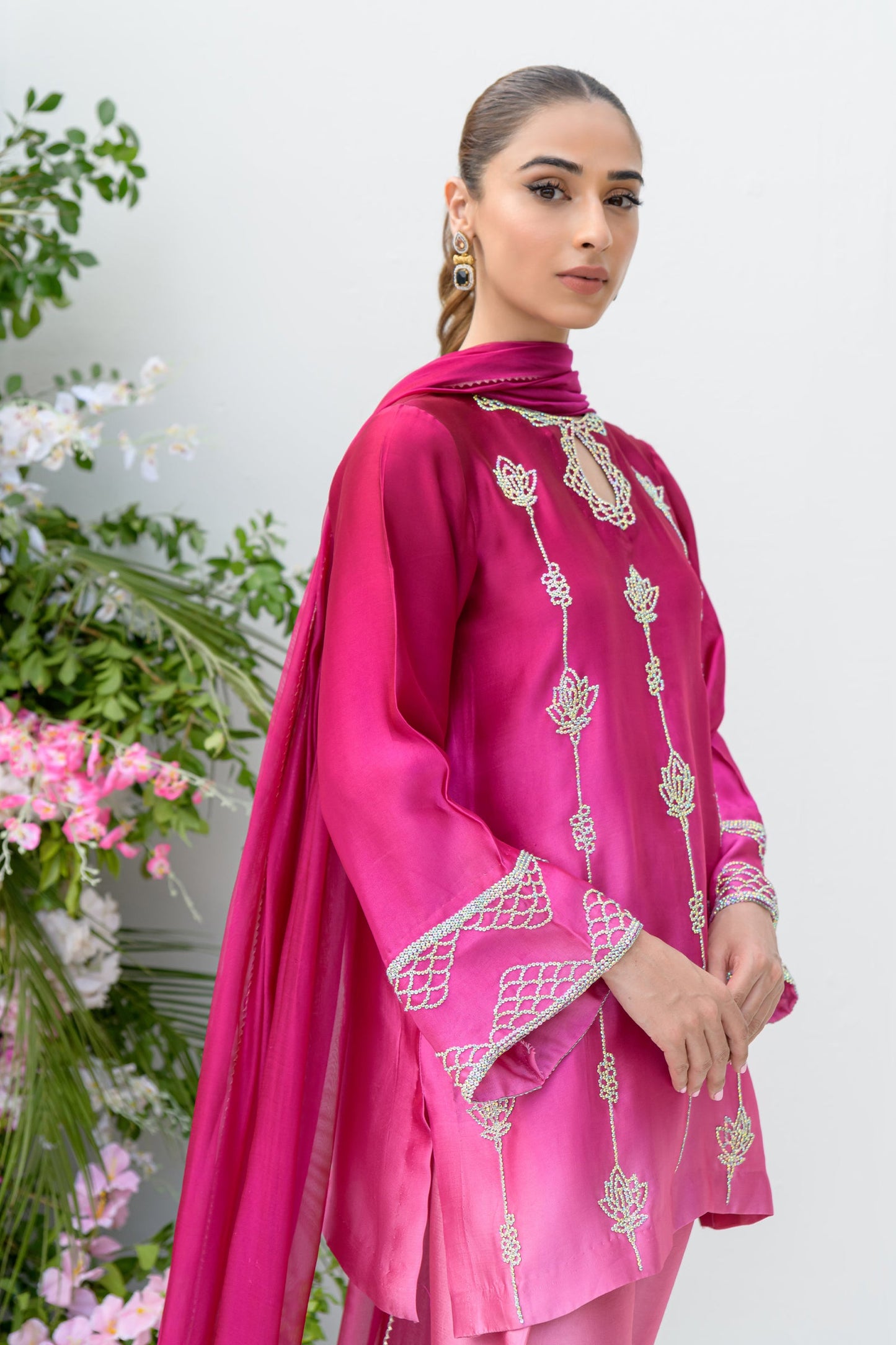 Freya,Festive Wear'24-Shades of pink (RTS)