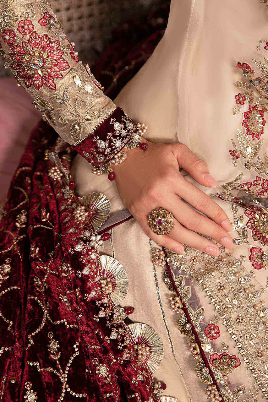 Mbroidered'24-3 Piece Unstitched Embroidered Organza Suit BD-2905