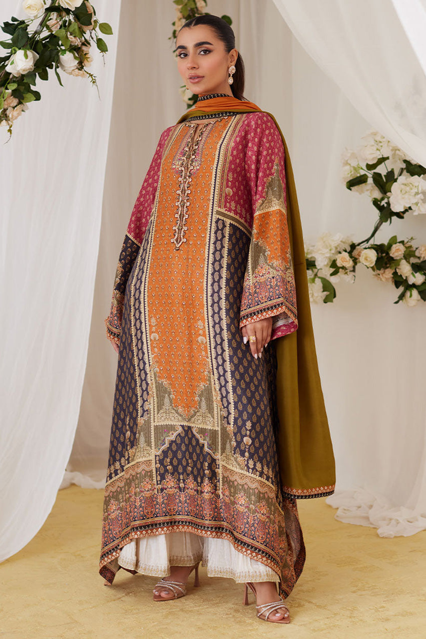 Lea Fall'24 - Oceea Printed Shirt And Dupatta