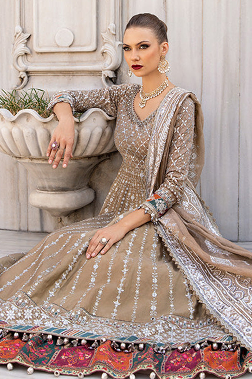 SATEEN'24-Unstitched Embroidered Cotton Satin Suit | CST-810 - (RTS)