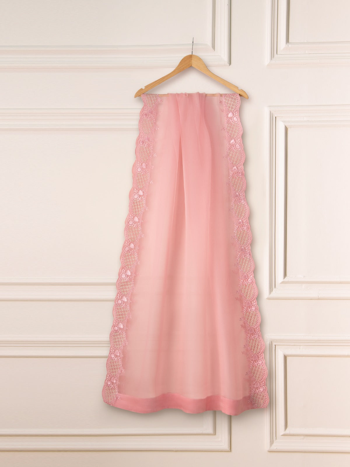 2 Piece - Pure Embroidered Raw Silk Suit S111148