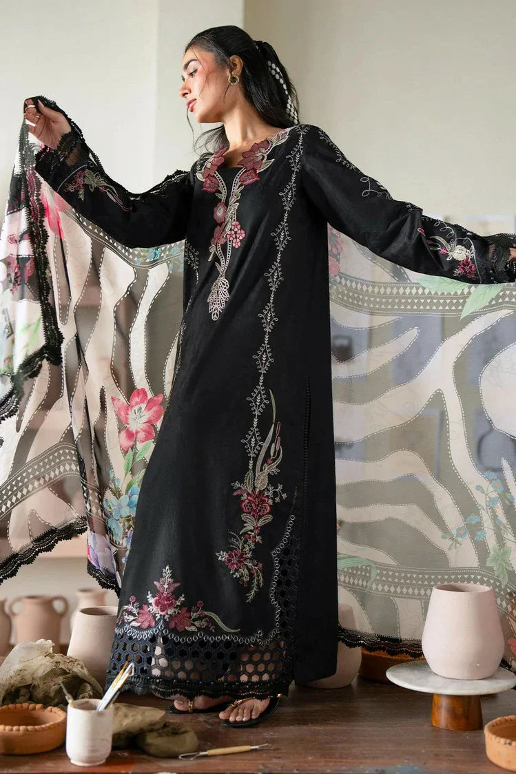 Nureh Raha Festive Jacquard Lawn Unstitched'26 – NE-239- RTS