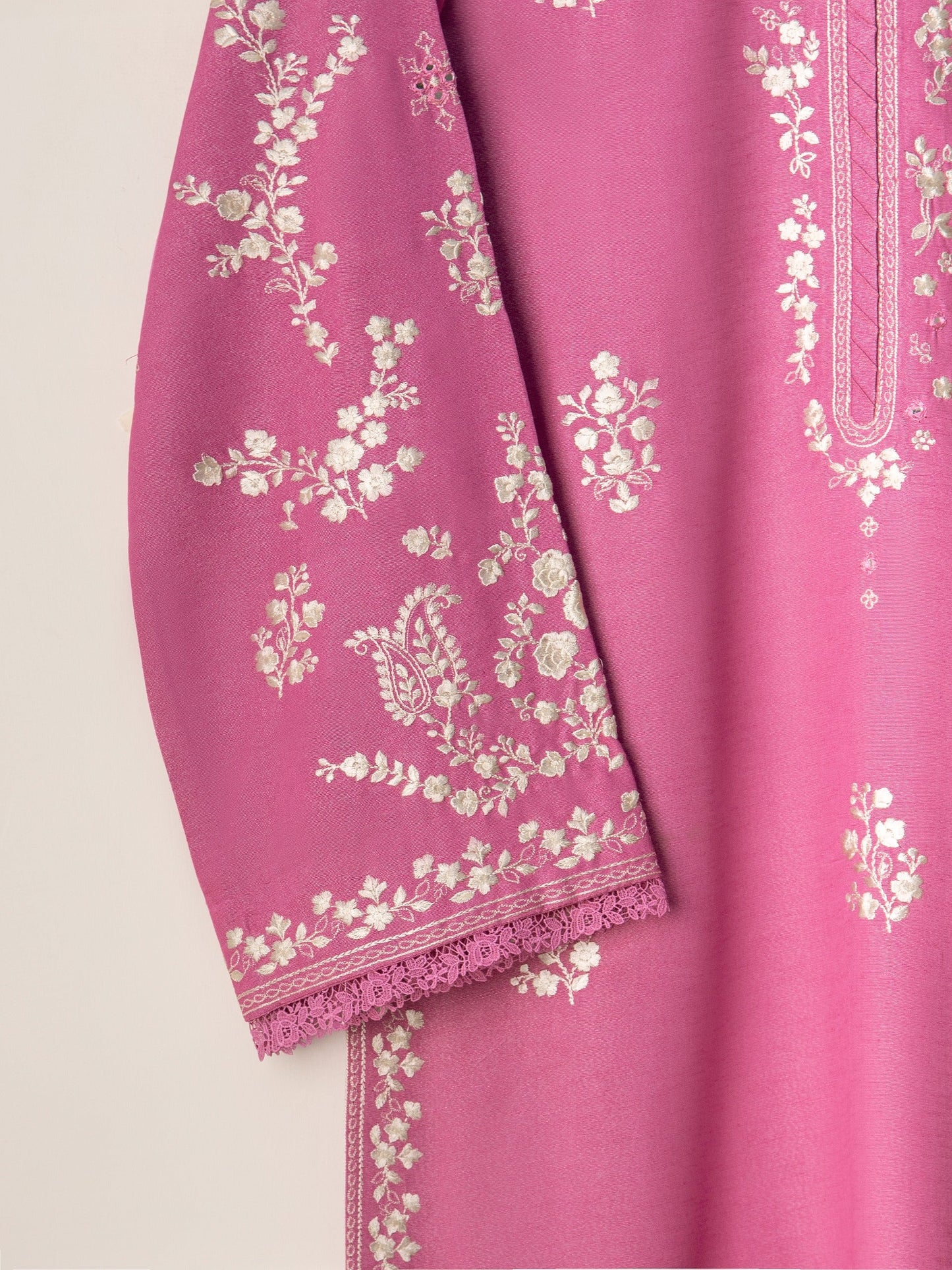2 Piece- Embroidered Karandi Suit S110770