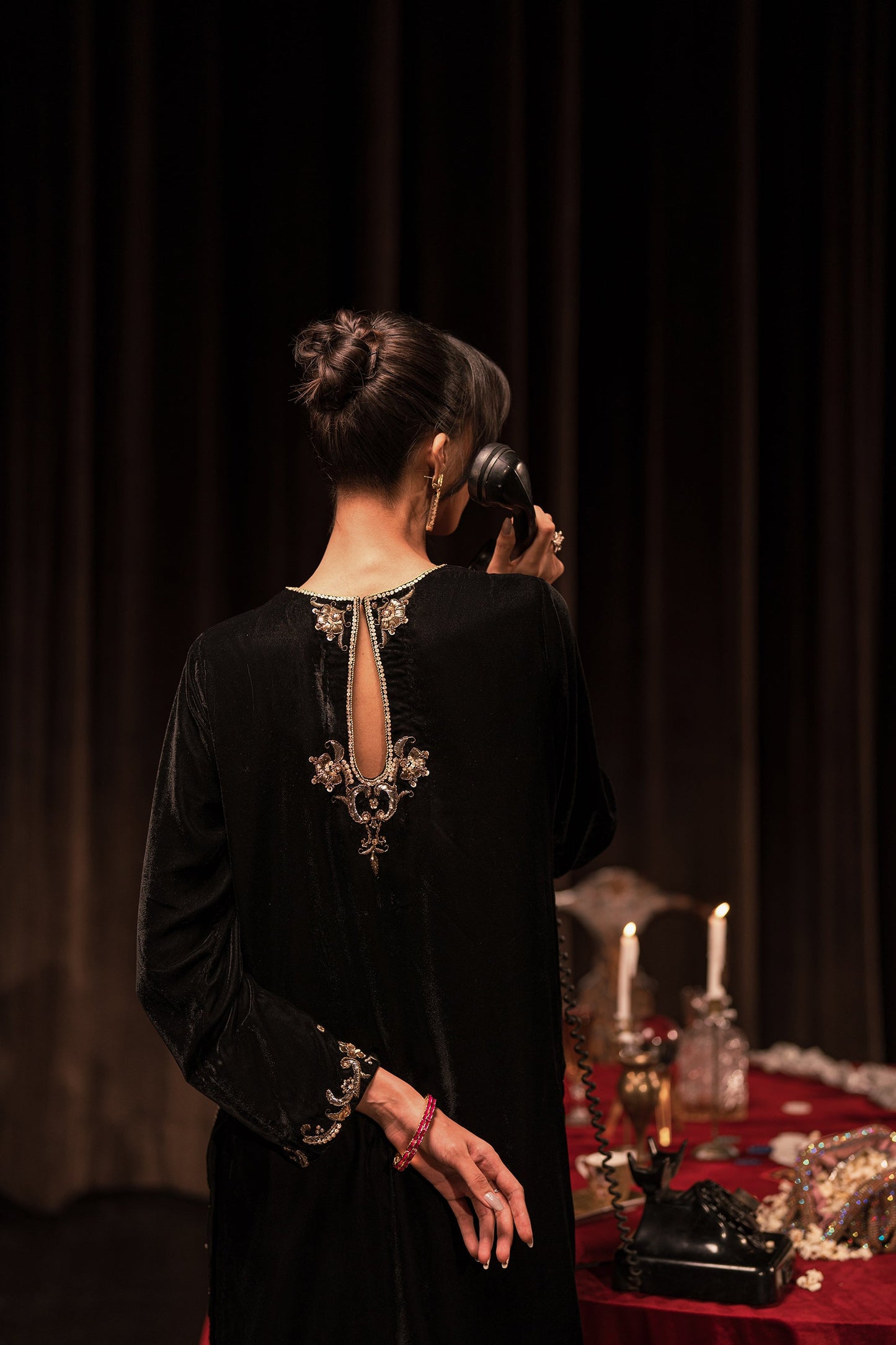 Mukesh Black Set (D-02)