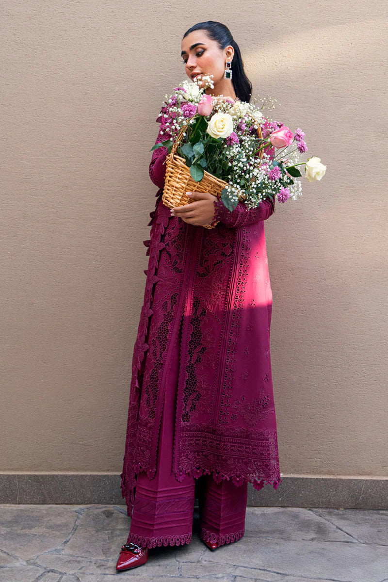 Sahil Luxury Lawn'25- FK-11 VIOLET